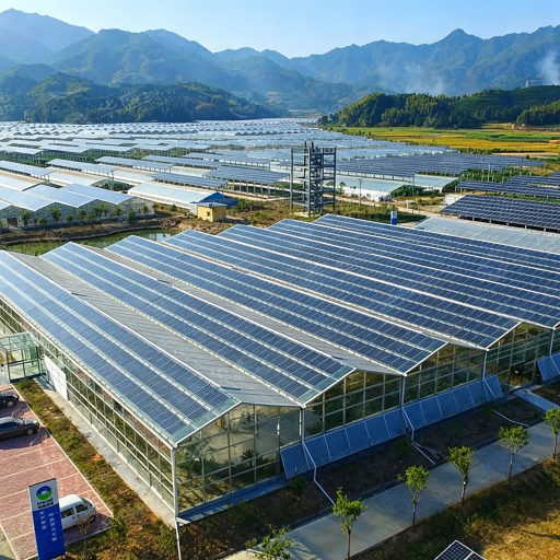 Photovoltaic Greenhouse for Green Farming